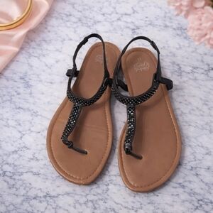 Faded Glory Strappy Sandals Size 11